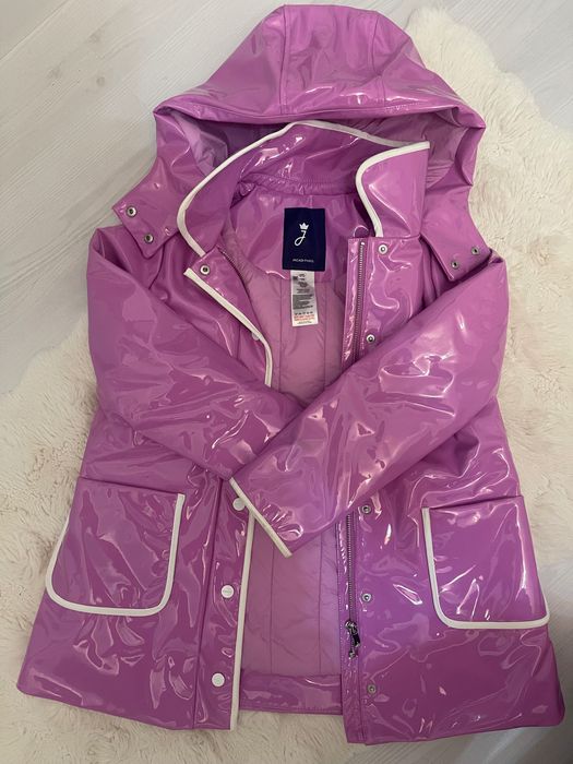 Geacă roz toamnă/iarna 140 cm