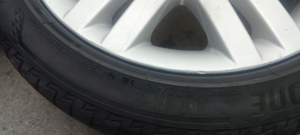 Диски с резиной р18 на BMW e34 e38 e65