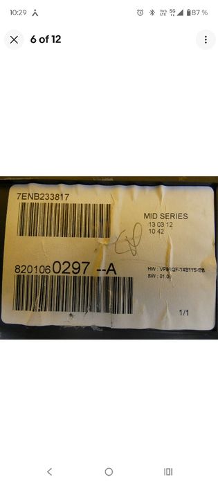 Ceasuri bord  Renault Clio 3