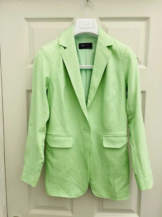 Ленен дамски костюм Marks and Spencer