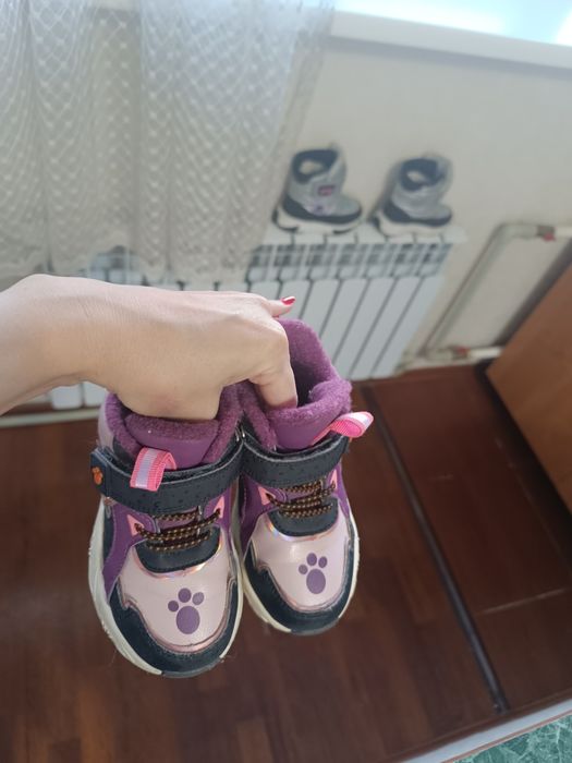 Детские ботинки на флисе