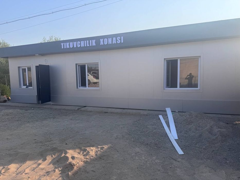 Kantener Кантейнер офис продаж битовка пункт охиона Konteyner Domik