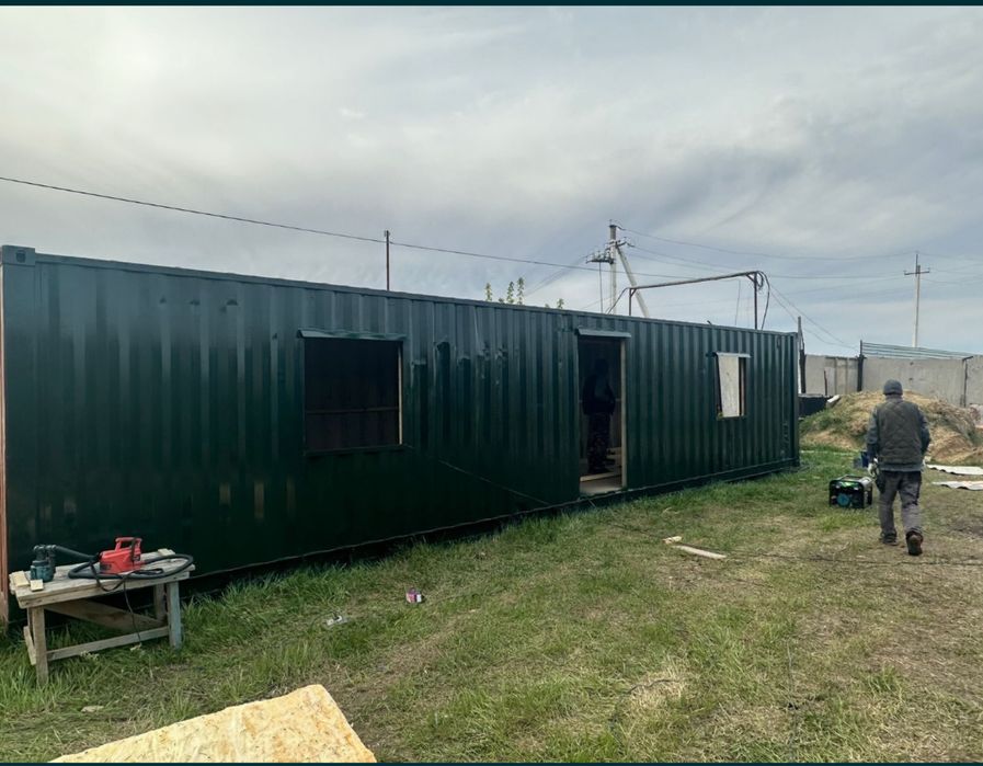 Вагон дома контейнера