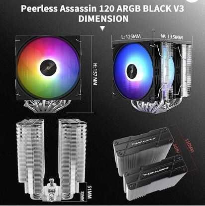 Cooler Thermalright Peerless Assassin 120 ARGB v3