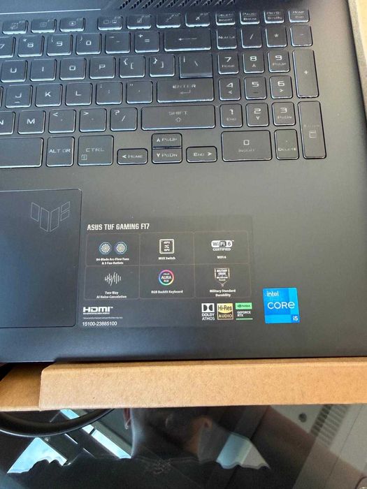 Asus TUF Gaming | F17 FX707ZC4 - HX097 | Garantie 12 Luni | Rate Fara Avans | Livrare Toata Tara .