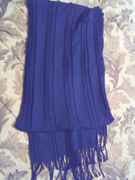 шарф серый ,синий, коричневый