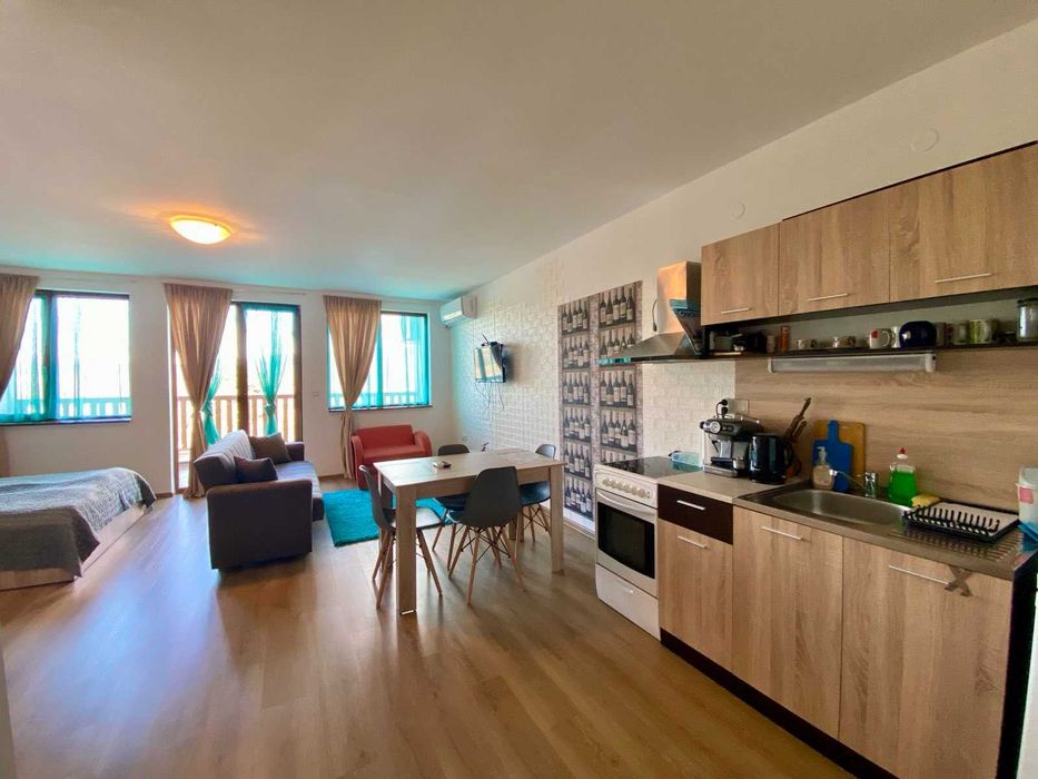 Просторно студио в жил.сграда в близост до Пирин Голф