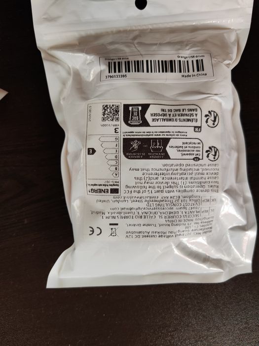 ЛЕД / LED лента Амбиентно осветление  за интериор на кола цвят оранжев