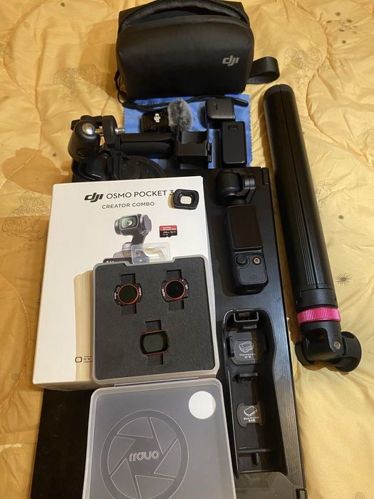 dji osmo pocket 3 combo creator second hand si noi de vanzare