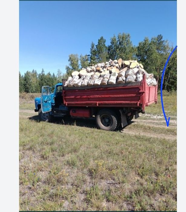 Дрова рубленные березовые