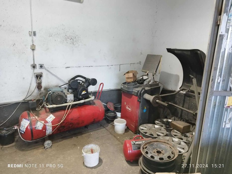 Гумаджийница - Дава се под наем напълно оборудвана Гумаджийница