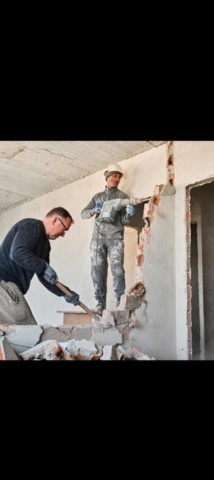 Демонтаж Стены и Полы и Перегородки