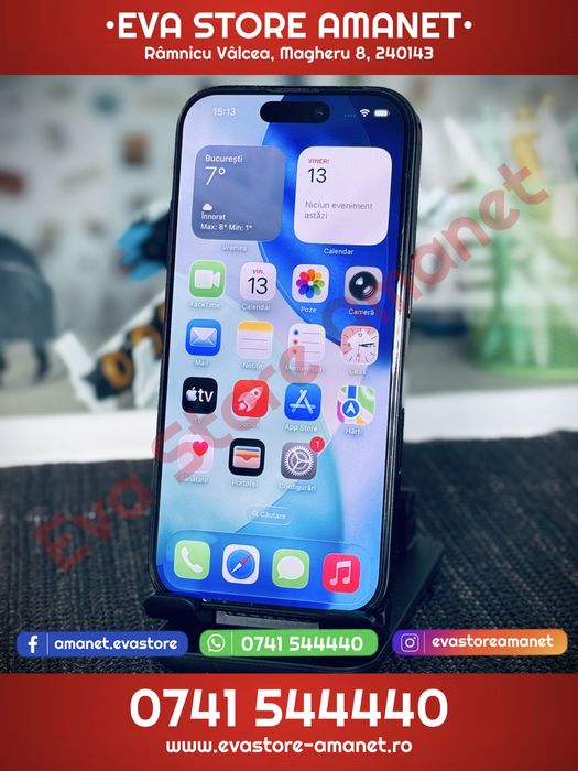 Apple iPhone 16 Pro Black Titanium 128GB Neverlocked