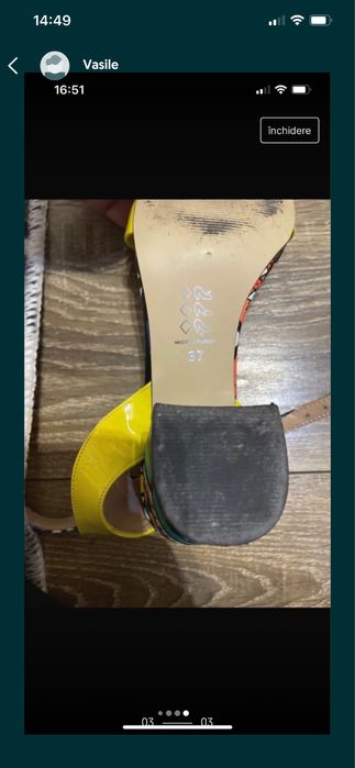 Sandale damă zapatos model animat marime 37