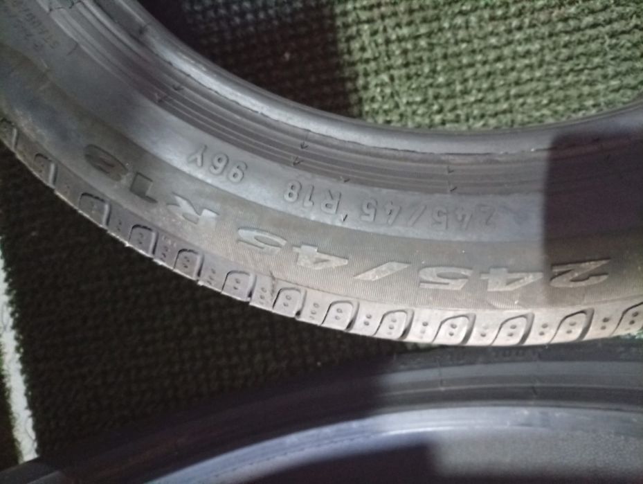 275 40 18 cu 245 45 18 pirelli runflat