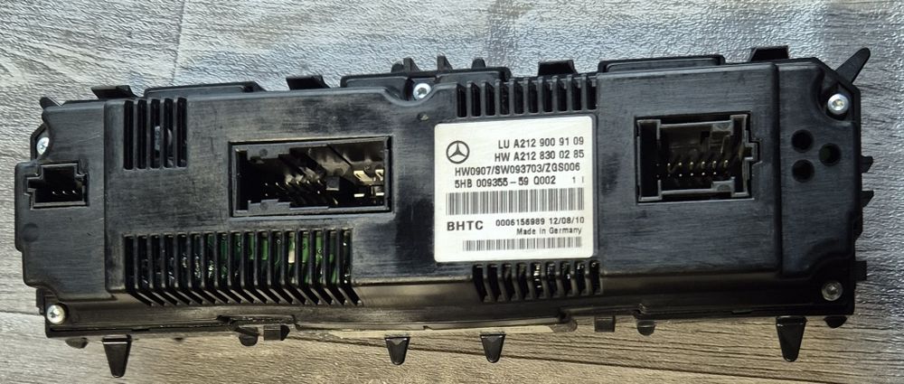 Управление климатроник мерцедес W212 2009г