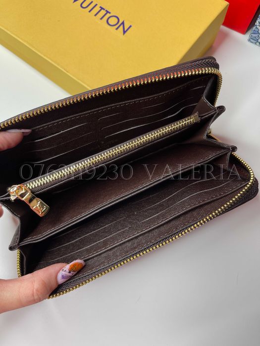 Portofel Louis Vuitton - Zippy clasic Piele Naturala
