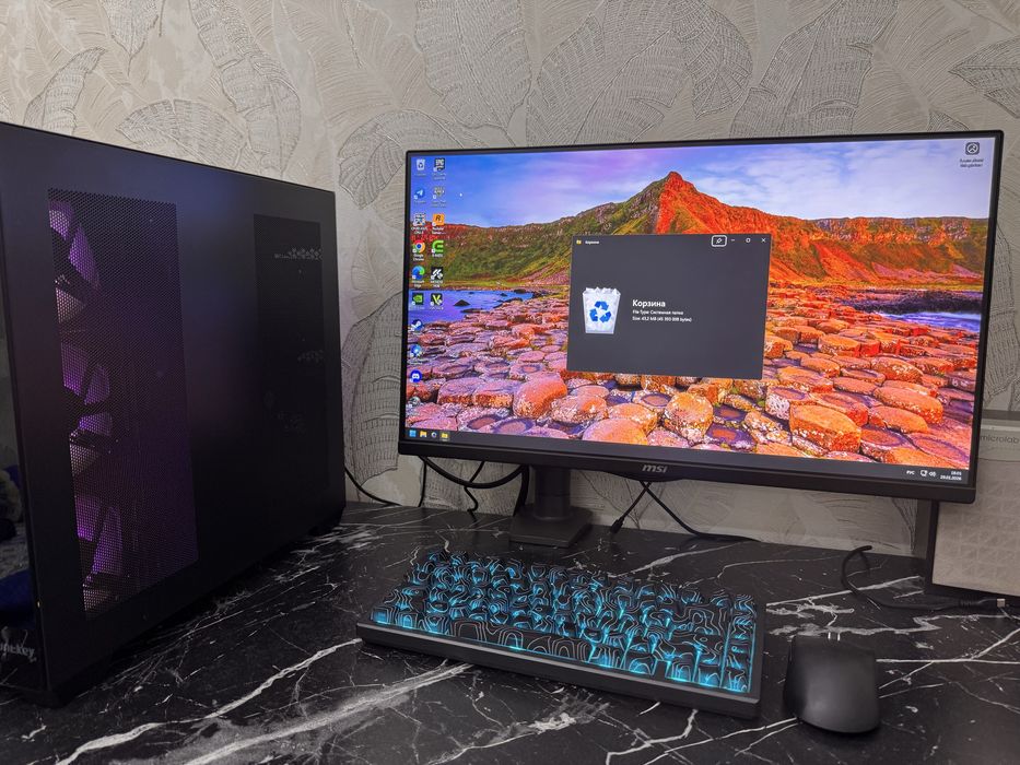 Intel i5 14600 kf  msi4060 ti готовая фулл сбора