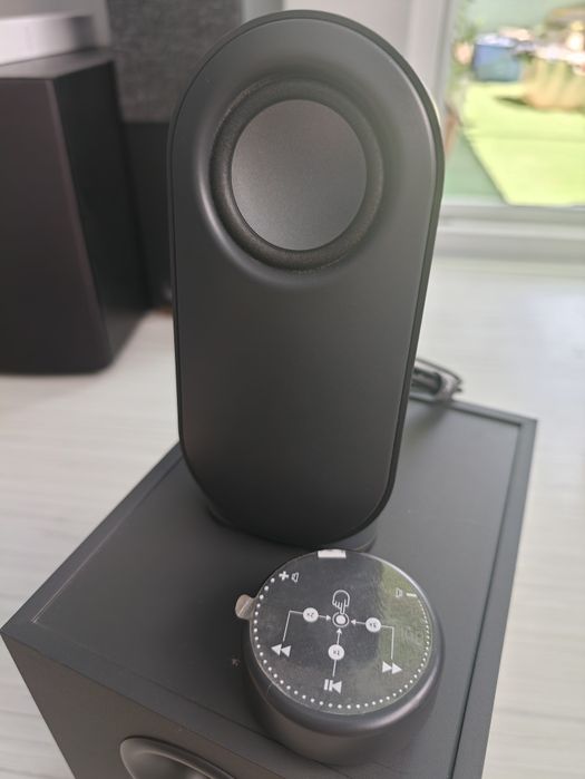 Аудио система Logitech - Z407, 2.1, черна