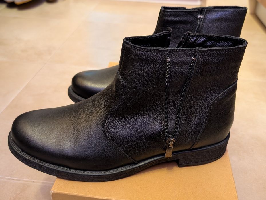 Cizme bărbați NOI, 100% piele naturală