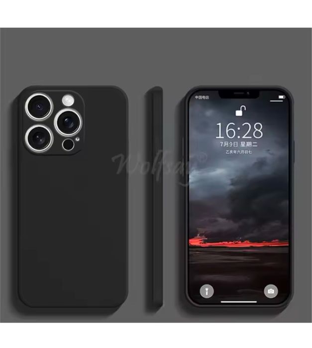 Iphone 11/12/13/14/15/16/17 PRO MAX PLUS AIR Husa Silk Alcantara Inter