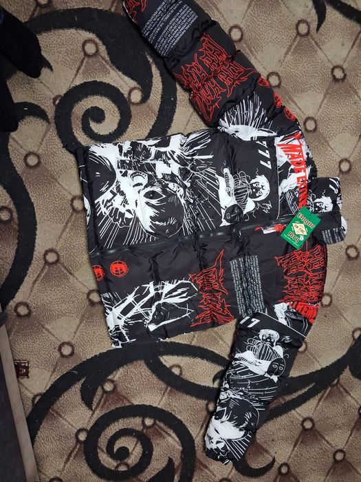 Куртка с принтом аниме