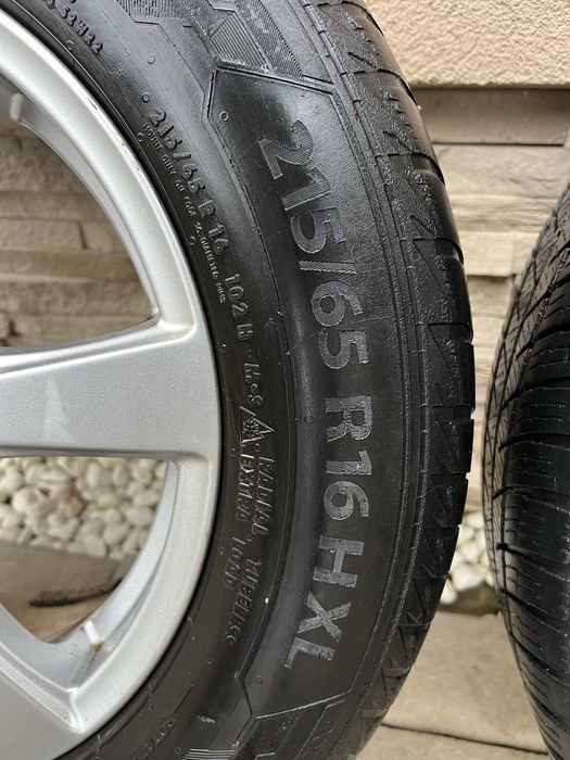 Jante aluminiu Mitsubishi Asx cu cauciucuri iarnă