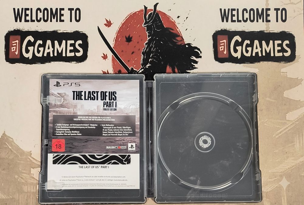 Last of Us 1 Firefly edition steelbook PS5