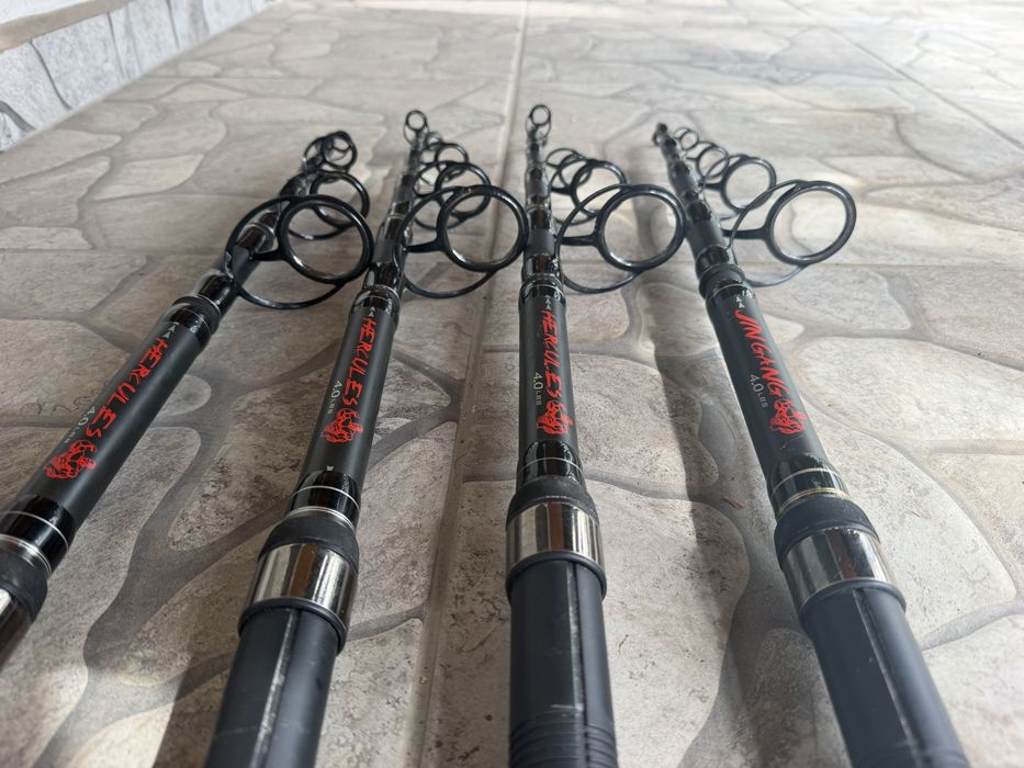Шаранджийски пръчки Diamant Hercules Telecarp 3.6м 3.9м 4.0lb