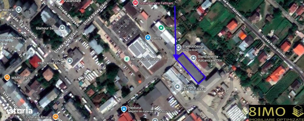 Hala de inchiriat - Central langa Penny, Falticeni