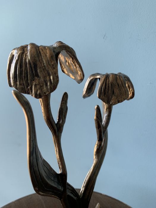 Месингов свещник/ 60-те