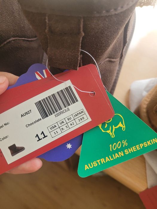 Аггсы.Ботинки с 100% мериносом