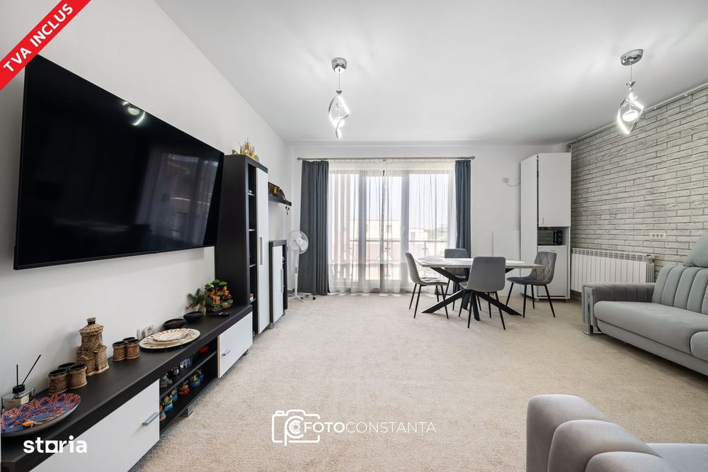 #Ofertă Septembrie: Studio mobilat & utilat · balcon cu view — fotografia 3