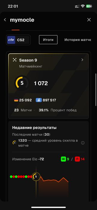 Кс аккаунт фейсит
