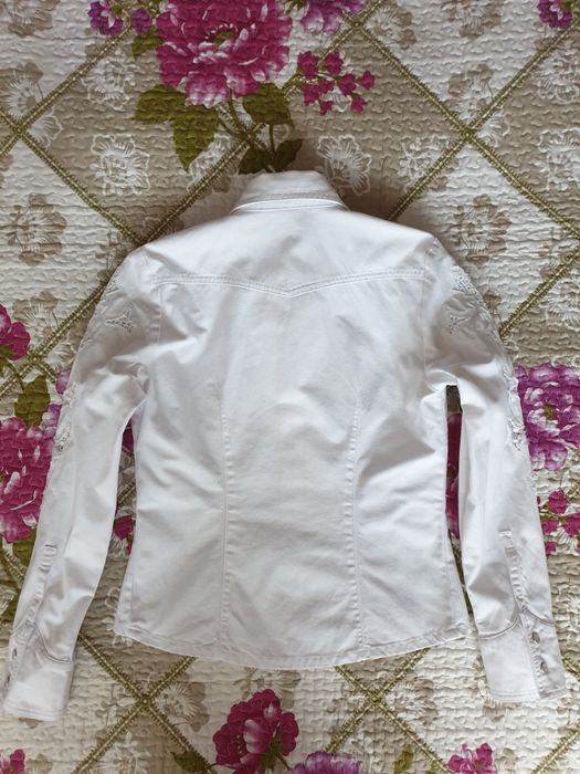 Camasa denim broderie bumbac Nice Connection