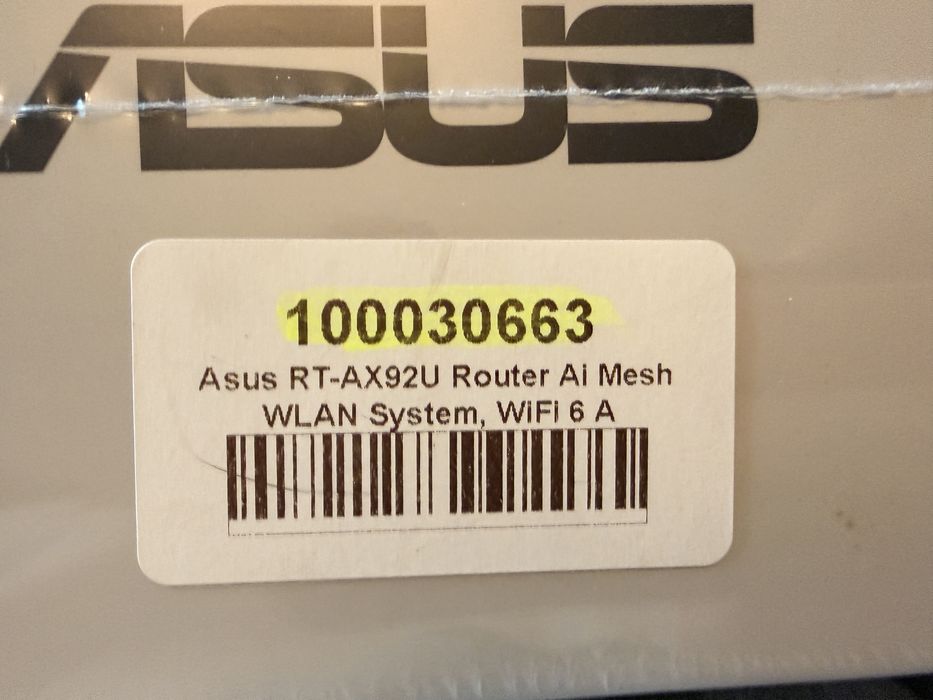 Рутер Asus RT-AX92U нов