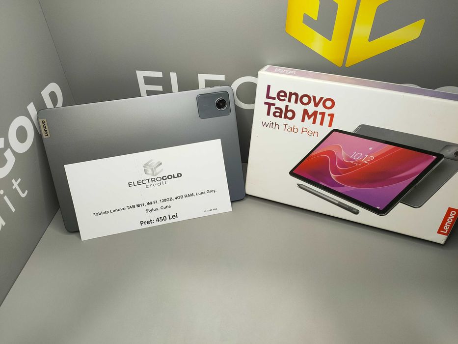 Tableta Lenvo TAB M11 Wi-FI/4GB RAM/128GB/Cutie/Stylus ID2148-AG2