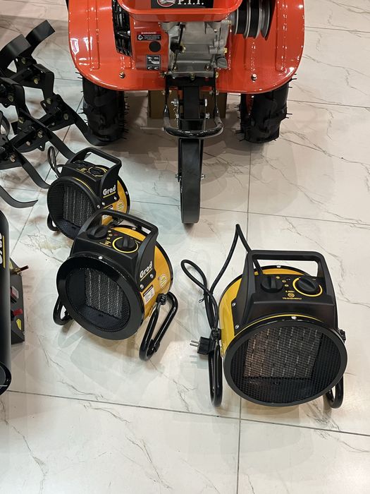 Мощная Электрическая пушка Обогреватель Теплопушка Тепловая пушкк