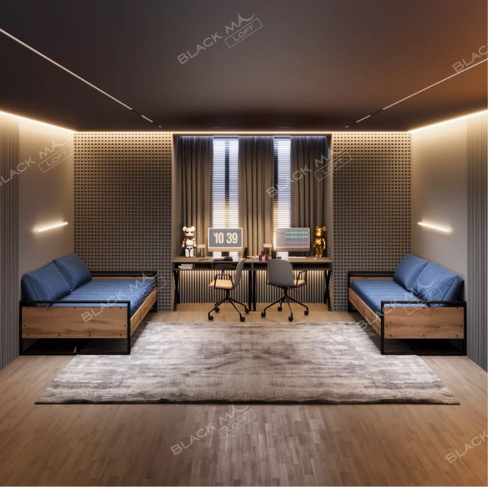 Металлическая кровать KINGS PRO | От производителя | LOfT krovat metal