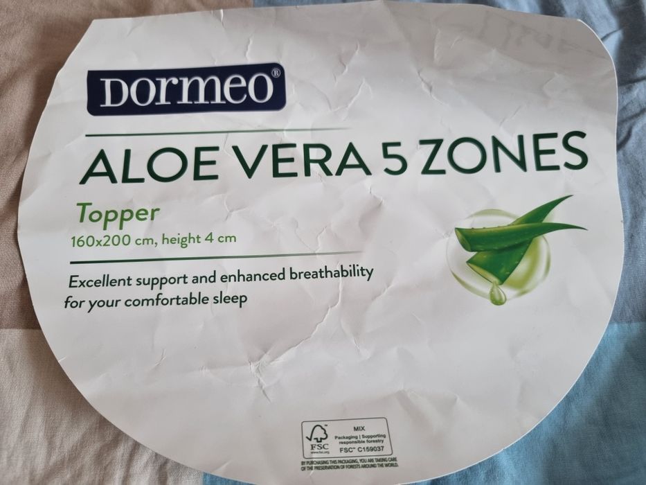 Topper Dormeo 160x200 cm