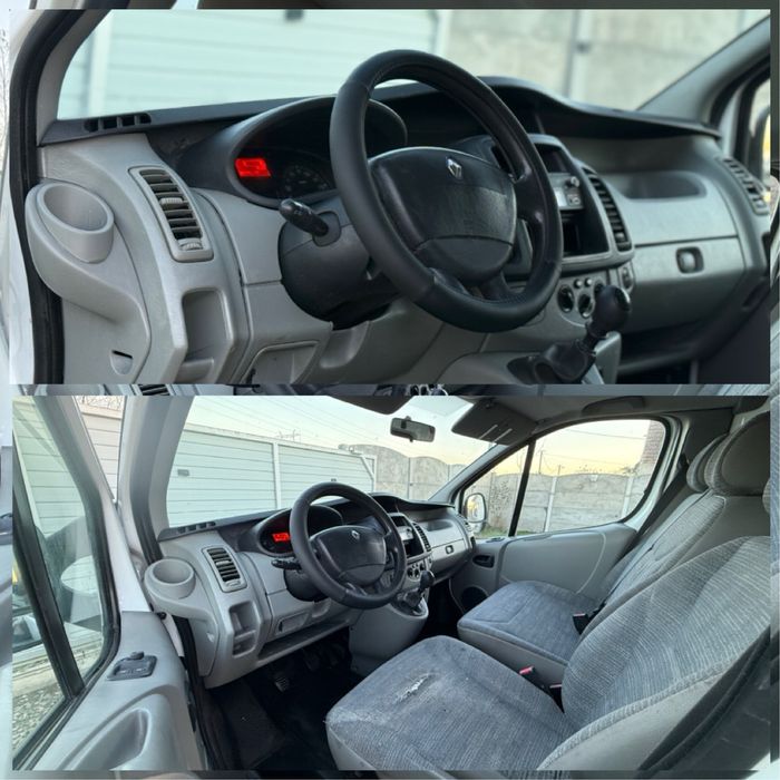 Renault Trafic 2014  - 2.0 DCI - 6+1 Trepte A/C  - 3  Locuri + Marfa -