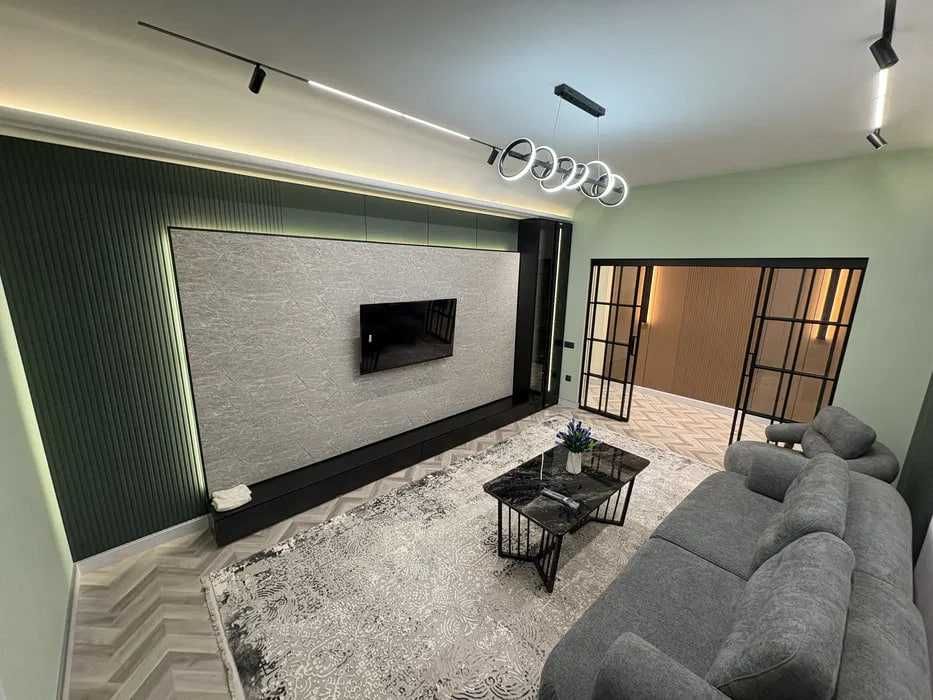 PRIME RESIDENCE 2 хонали кв ижарага 73 м² евро таъмир жихозлари билан