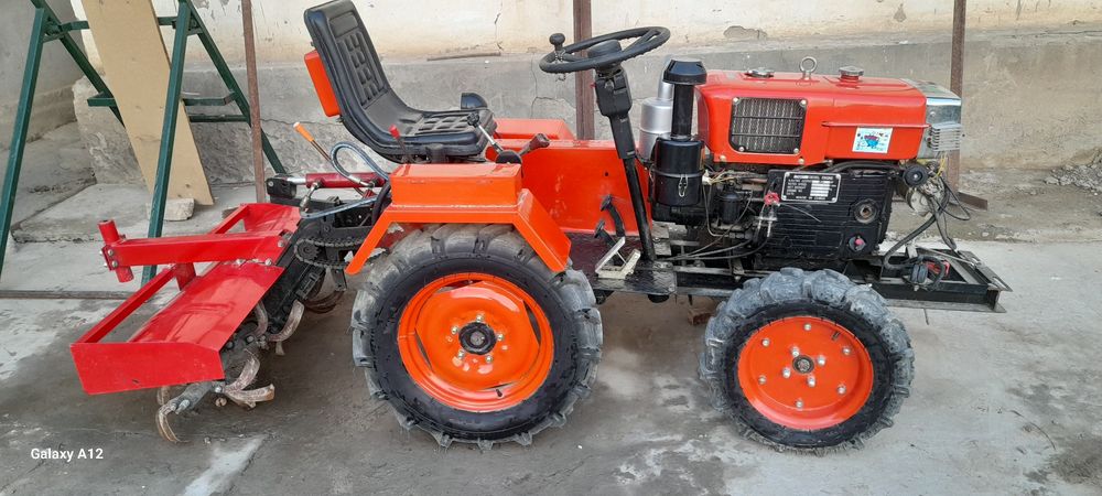 Мини трактор 18 от кучига эга 1105 дизел