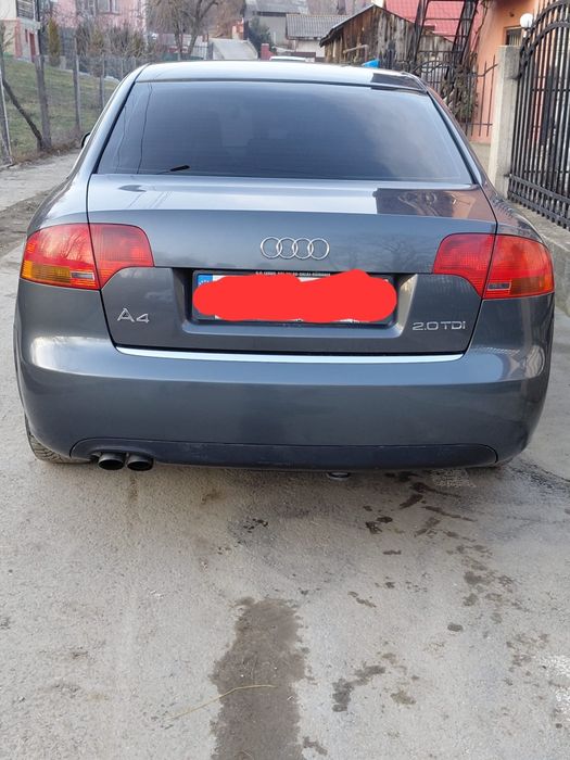 Vând Audi A4 B7 2005 2.0TDI 140CP MANUALA 500000KM 3000€NEGOCIABIL