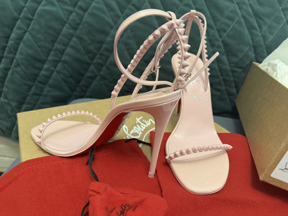 Sandale Christian Louboutin Pink So Me 100 Heeled