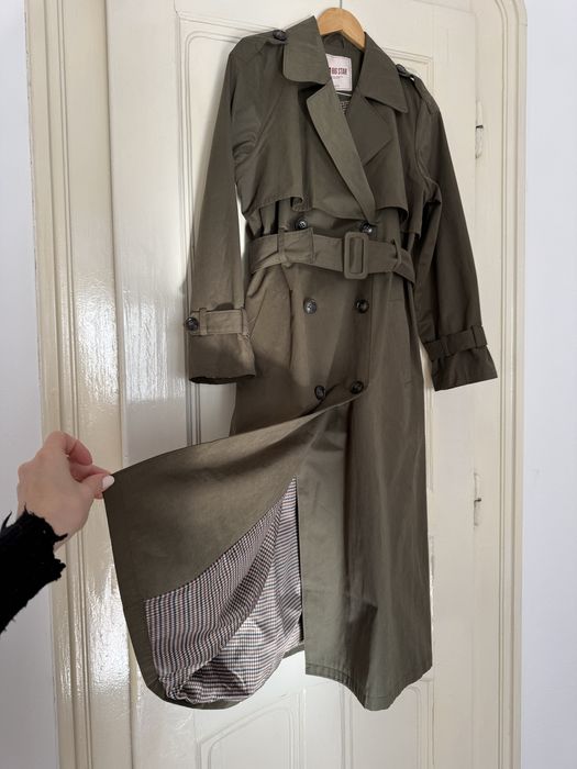 trenci nou Big Star/ M/ khaki/ lung