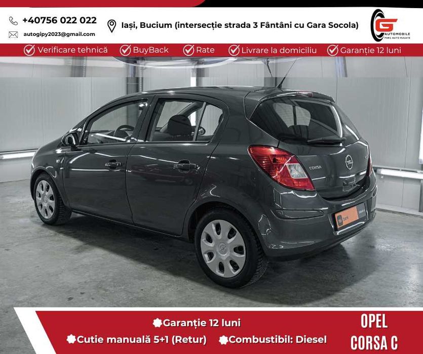 OPEL CORSA C Fab2012 Diesel 13 AC Senzori Scaune + Volan Încălzite E5