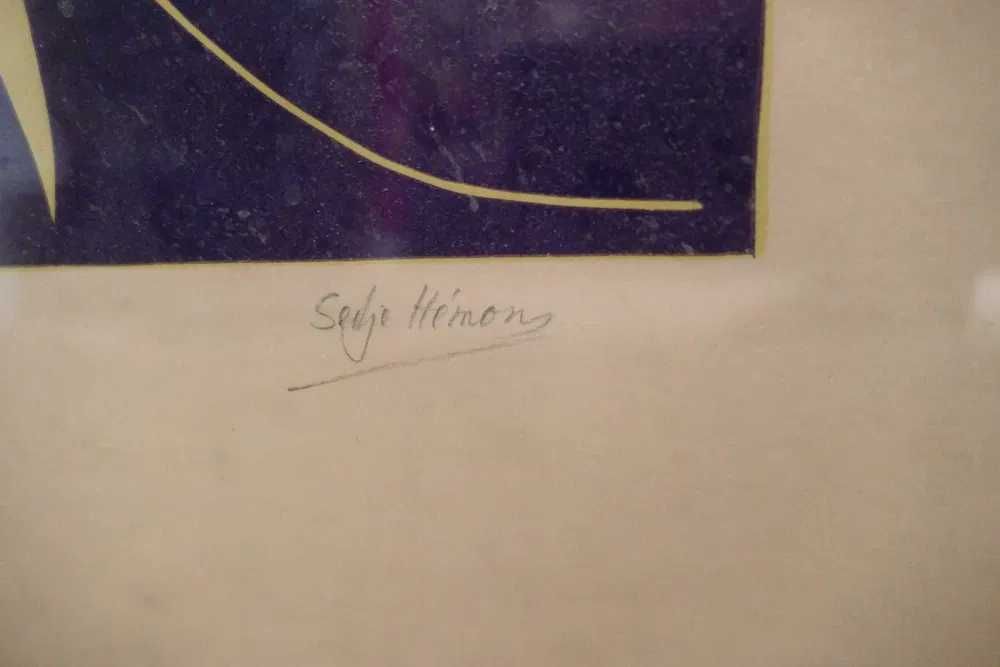 Sedje Hémon (1923-2011) Artista Pictorita Muzician Profesoara Olandeza