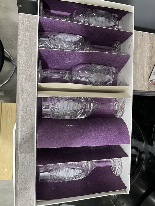 Продам фужеры хрустальные