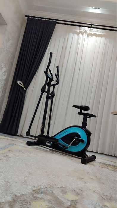 Продам эллиптический тренажёр (вело + лыжи) Life GYM 021.